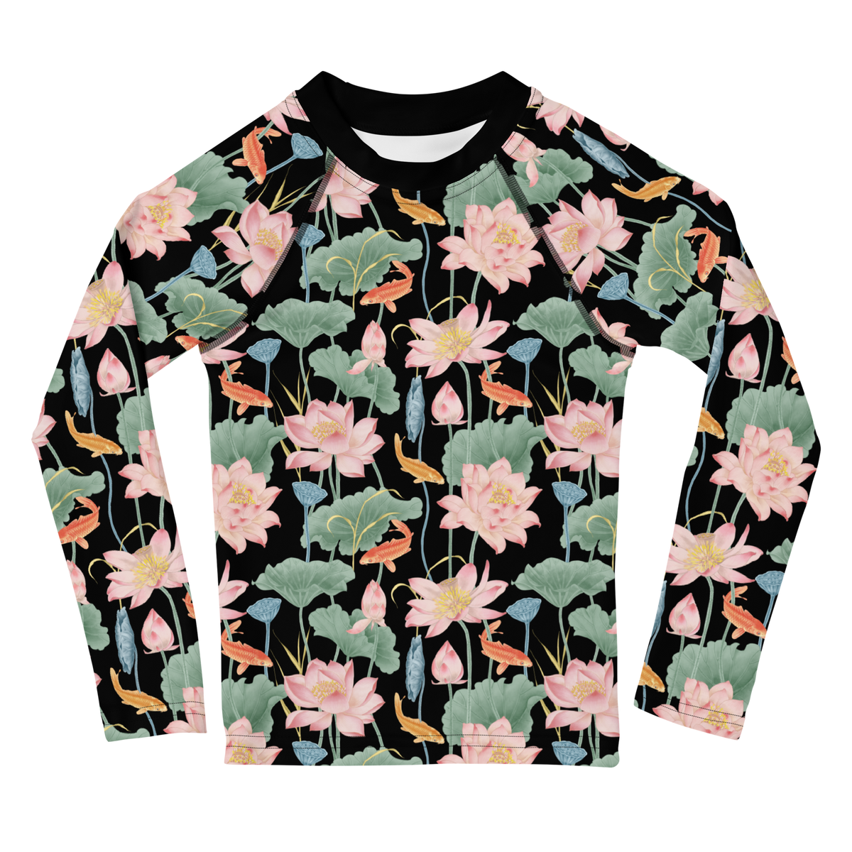 Lotus Luxe Kids Rash Guard – globalwarmingwear